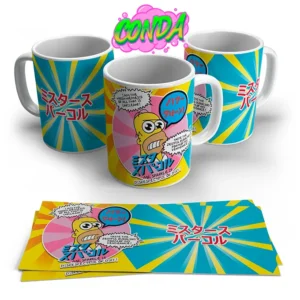 Taza de cerámica de Homero Simpson Mr. Chispa ( Mr. Sparkle ) estilo japonés