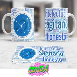 Taza de Sagitario - Horoscopo, taza de ceramica